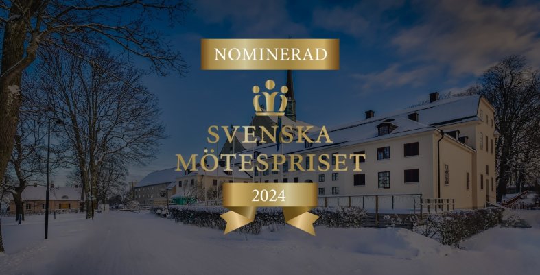 Vadstena Klosterhotel Stolt Nominerad till Svenska Mötespriset