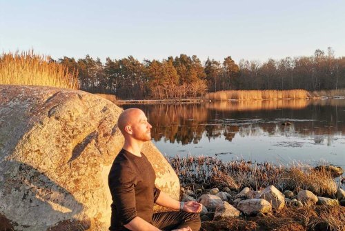 Coach Björn midetation natur