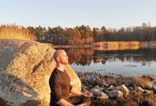 Coach Björn midetation natur