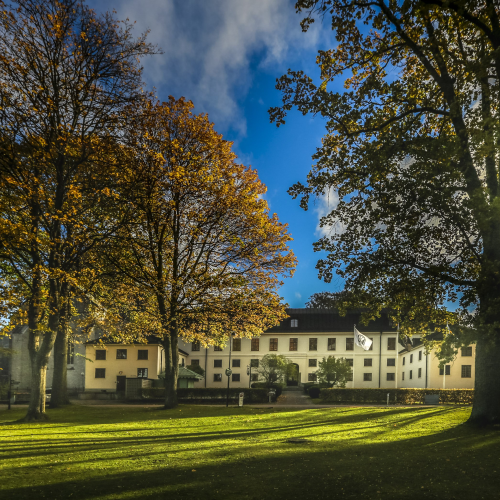 Klosterhotellet i höstskrud