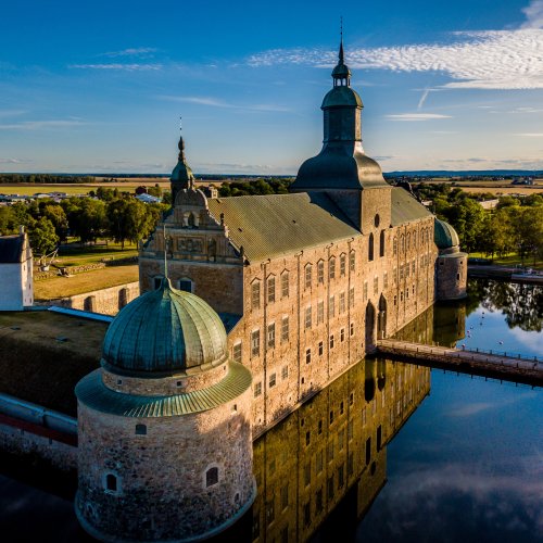 Flygfoto vadstena slott klosterhotel 27