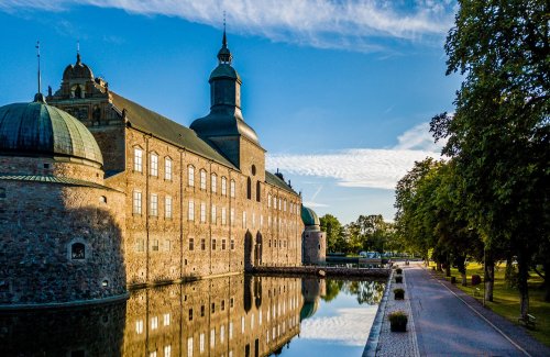 Flygfoto vadstena slott klosterhotel web