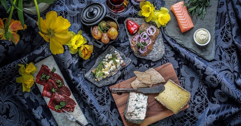 Påskbuffé i Restaurant Munkklostret
